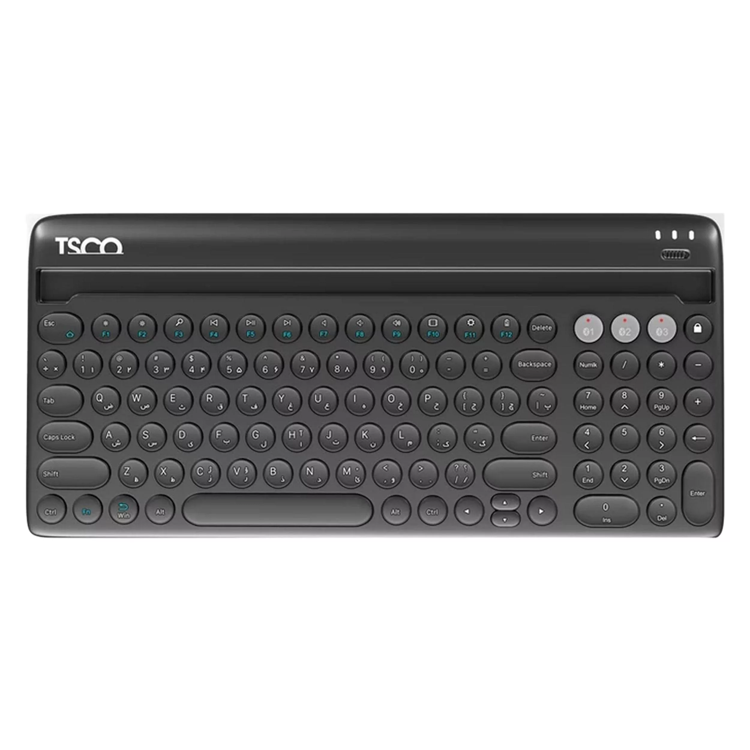 کیبورد بلوتوثی تسکو مدل TK 7322 Full-Size کیبورد بلوتوثی تسکو مدل TK 7322 Full-Size