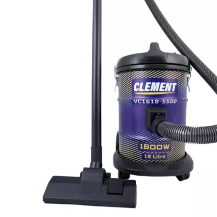 جاروبرقی سطلی 1600 وات کلمنت مدل VC1618-5500