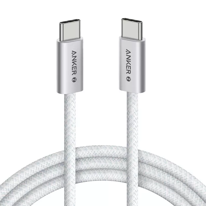 کابل تبدیل USB-C به USB-C انکر مدل Zolo A8060 طول 1.8 متر با توان 240 وات کابل تبدیل USB-C به USB-C انکر مدل Zolo A8060 طول 1.8 متر با توان 240 وات