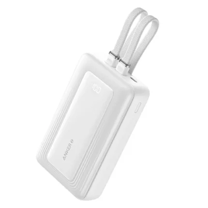پاوربانک انکر مدل A1681 ظرفیت 20000 میلی آمپر ساعت به همراه کابل لایتنیگ و کابل USB Type-C