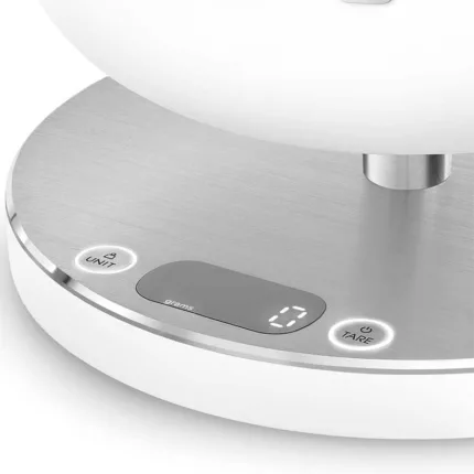 ترازو آشپزخانه دیجیتال اسمگ مدل  SMEG KSC01  حداکثر ظرفیت قابل اندازه‌گیری 5 کیلوگرم با دقت اندازه‌گیری 1 گرم